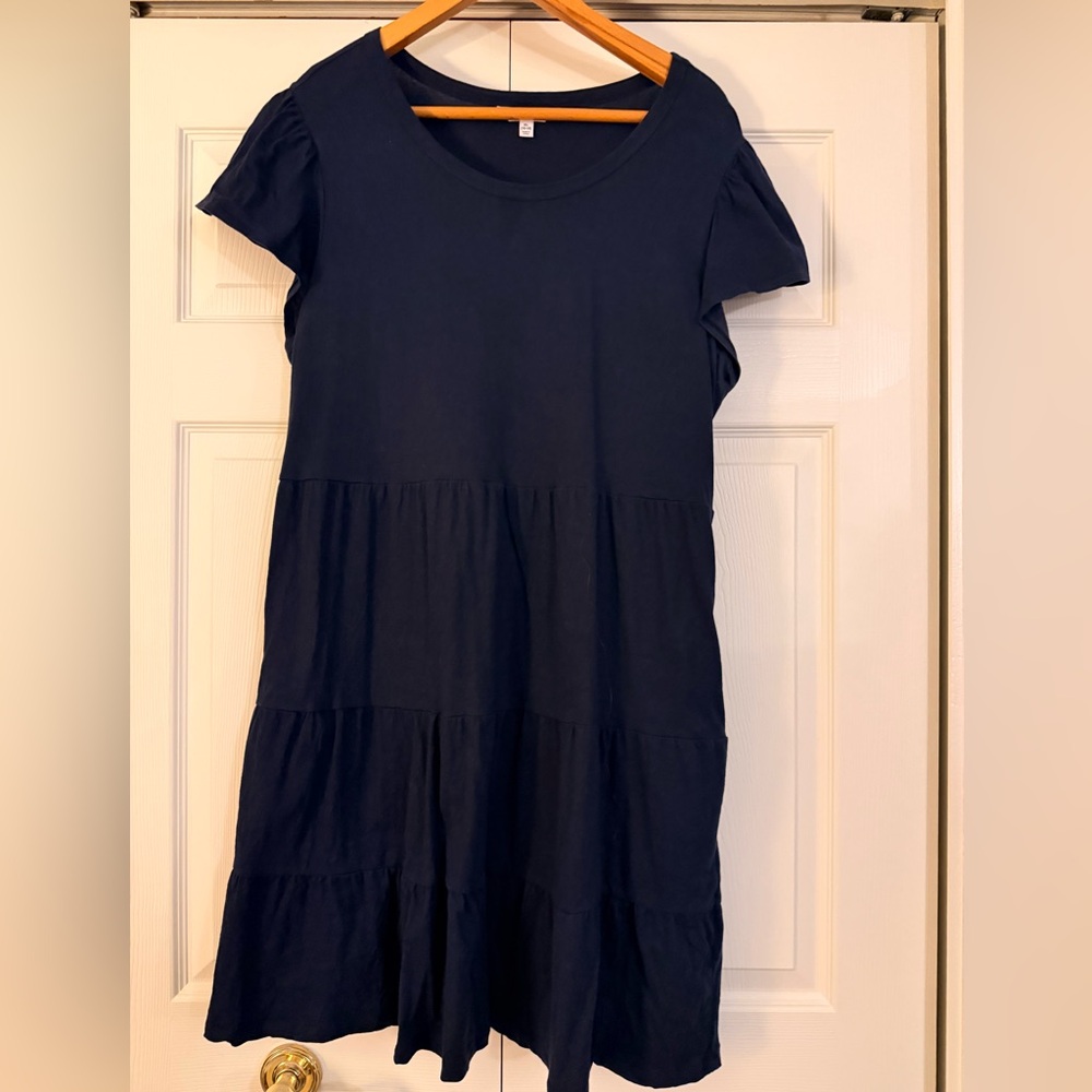 Time and Tru Navy TShirt Dress